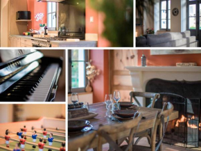 Luxe et tranquillité au vert: maison 6 chambres, piscine, proche du Mans, idéale familles et groupes - FR-1-410-361
